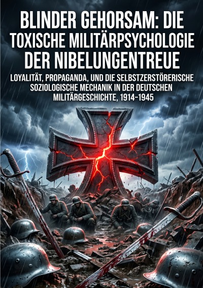 'Cover von Blinder Gehorsam: Die toxische Militärpsychologie der Nibelungentreue'-Cover