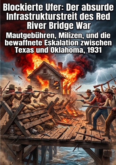 'Cover von Blockierte Ufer: Der absurde Infrastrukturstreit des Red River Bridge War'-Cover