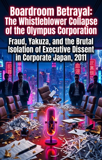 'Cover von Boardroom Betrayal: The Whistleblower Collapse of the Olympus Corporation'-Cover