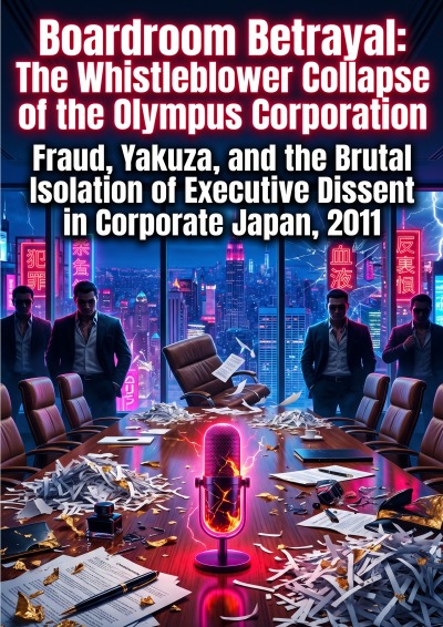 'Cover von Boardroom Betrayal: The Whistleblower Collapse of the Olympus Corporation'-Cover