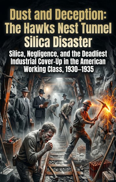 'Cover von Dust and Deception: The Hawks Nest Tunnel Silica Disaster'-Cover