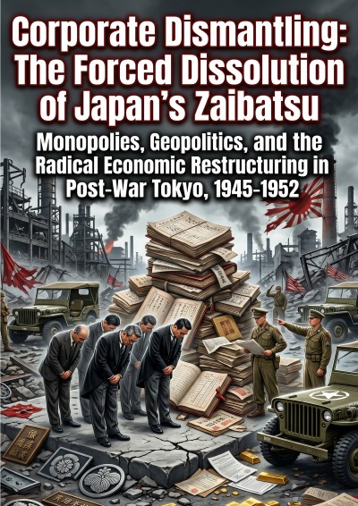 'Cover von Corporate Dismantling: The Forced Dissolution of Japan’s Zaibatsu'-Cover