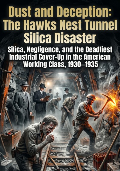 'Cover von Dust and Deception: The Hawks Nest Tunnel Silica Disaster'-Cover
