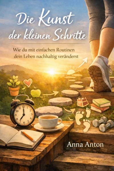 'Cover von Die Kunst der kleinen Schritte'-Cover