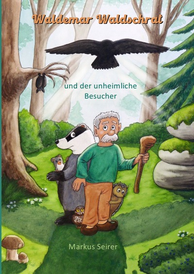 'Cover von Waldemar Waldschrat und der unheimliche Besucher'-Cover