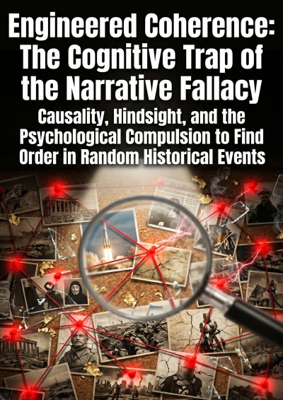 'Cover von Engineered Coherence: The Cognitive Trap of the Narrative Fallacy'-Cover