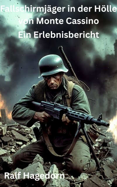 'Cover von Fallschirmjäger in der Hölle von Monte Cassino'-Cover