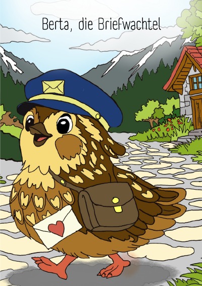 'Cover von Berta, die Briefwachtel'-Cover