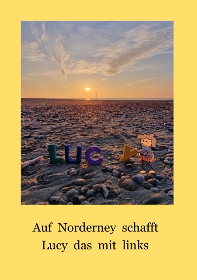 'Cover von Auf Norderney schafft Lucy das mit links'-Cover