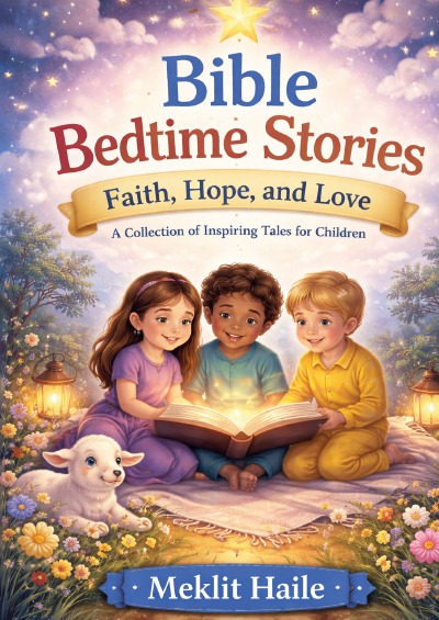 'Cover von Bible Bedtime Stories: Faith, Hope, and Love'-Cover