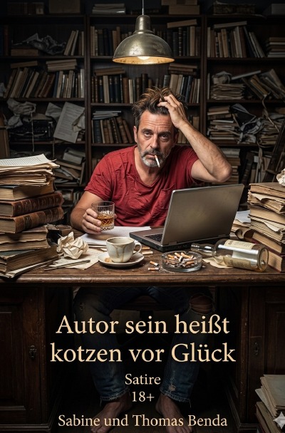 'Cover von Autor sein heißt kotzen vor Glück'-Cover