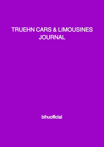 'Cover von TRUEHN CARS & LIMOUSINES JOURNAL'-Cover