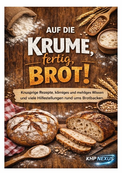 'Cover von Auf die Krume, fertig, Brot'-Cover