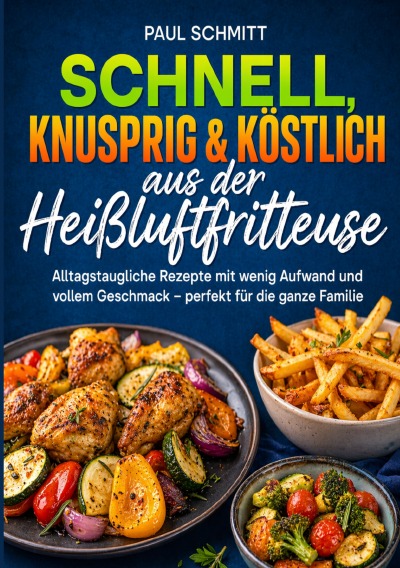 'Cover von Schnell, knusprig & köstlich aus der Heißluftfritteuse'-Cover