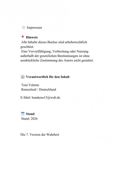 'Cover von Die 7 Version der Wahrheit'-Cover