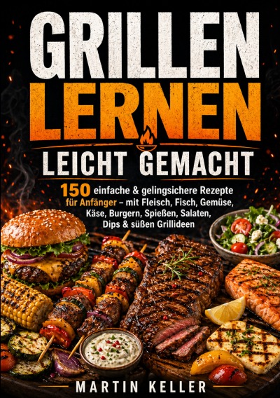 'Cover von Grillen lernen leicht gemacht'-Cover