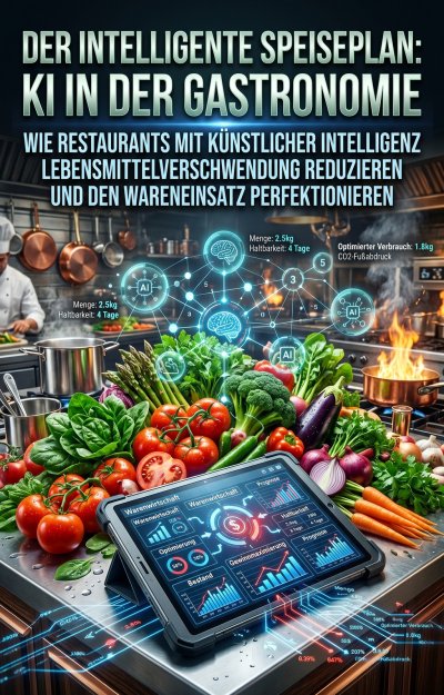 'Cover von Der intelligente Speiseplan: KI in der Gastronomie'-Cover