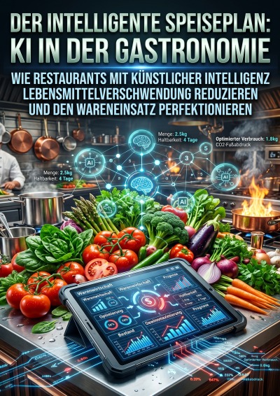 'Cover von Der intelligente Speiseplan: KI in der Gastronomie'-Cover