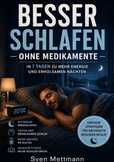 'Cover von Besser schlafen ohne Medikamente In 7 Tagen zu mehr Energie und erholsamen Nächten'-Cover