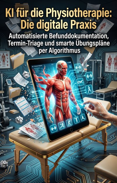 'Cover von KI für die Physiotherapie: Die digitale Praxis'-Cover