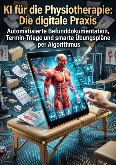 'Cover von KI für die Physiotherapie: Die digitale Praxis'-Cover