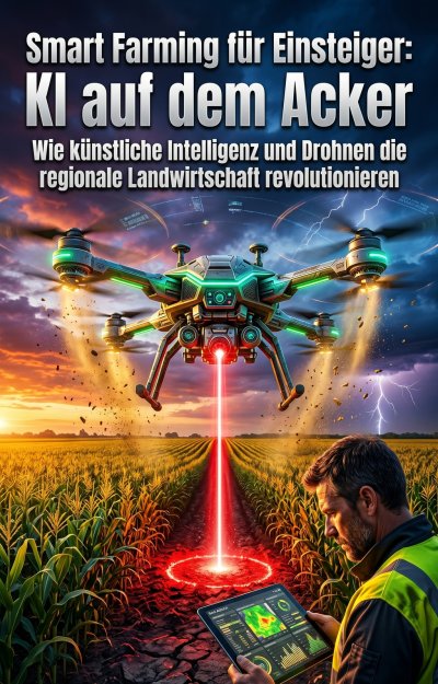 'Cover von Smart Farming für Einsteiger: KI auf dem Acker'-Cover