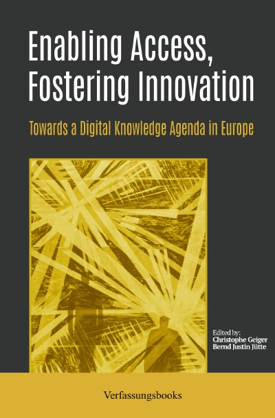 'Cover von Enabling Access, Fostering Innovation'-Cover