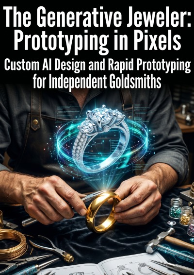 'Cover von The Generative Jeweler: Prototyping in Pixels'-Cover
