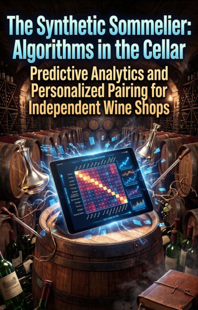 'Cover von The Synthetic Sommelier: Algorithms in the Cellar'-Cover