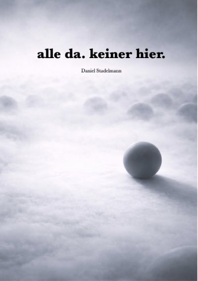 'Cover von alle da. keiner hier.'-Cover