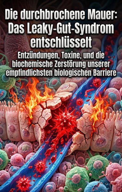 'Cover von Die durchbrochene Mauer: Das Leaky-Gut-Syndrom entschlüsselt'-Cover