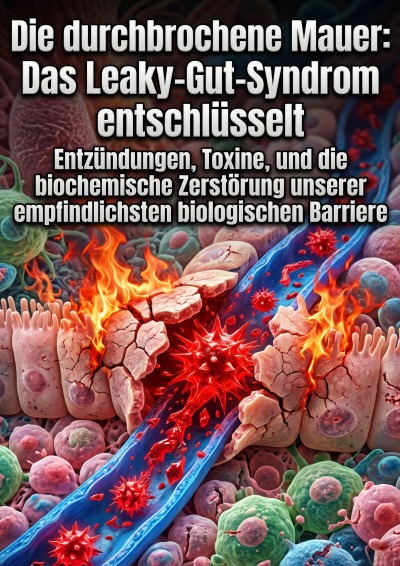 'Cover von Die durchbrochene Mauer: Das Leaky-Gut-Syndrom entschlüsselt'-Cover