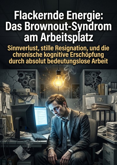 'Cover von Flackernde Energie: Das Brownout-Syndrom am Arbeitsplatz'-Cover