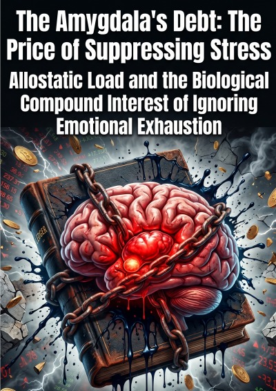 'Cover von The Amygdala’s Debt: The Price of Suppressing Stress'-Cover