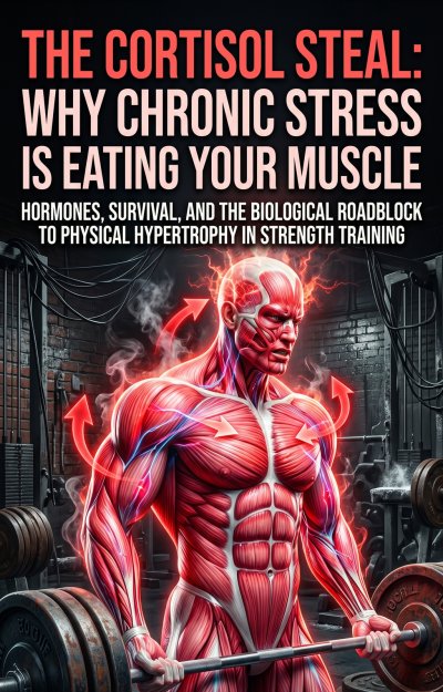 'Cover von The Cortisol Steal: Why Chronic Stress is Eating Your Muscle'-Cover