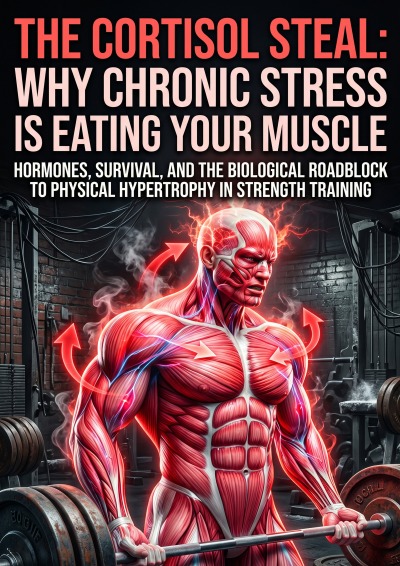 'Cover von The Cortisol Steal: Why Chronic Stress is Eating Your Muscle'-Cover