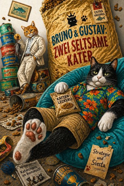 'Cover von Bruno & Gustav: Zwei seltsame Kater'-Cover