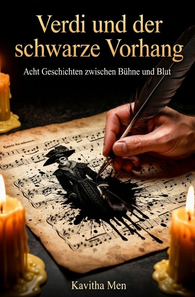 'Cover von Verdi und der schwarze Vorhang'-Cover