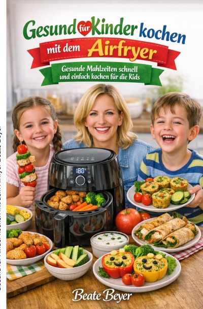 'Cover von Gesund für Kinder kochen mit dem Airfryer'-Cover