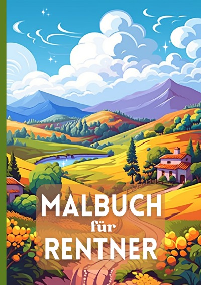 'Cover von Malbuch für Rentner'-Cover