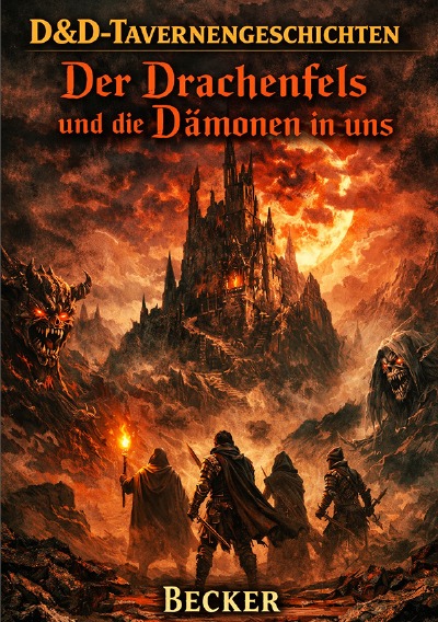 'Cover von D&D-Tavernengeschichten I Der Drachenfels und die Dämonen in uns'-Cover