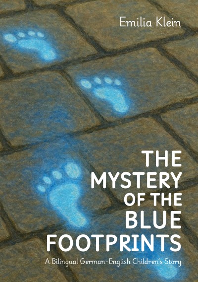 'Cover von The Mystery of the Blue Footprints'-Cover