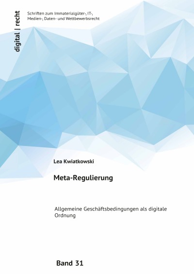 'Cover von Meta-Regulierung'-Cover