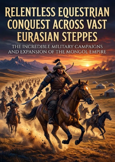 'Cover von Relentless Equestrian Conquest Across Vast Eurasian Steppes'-Cover