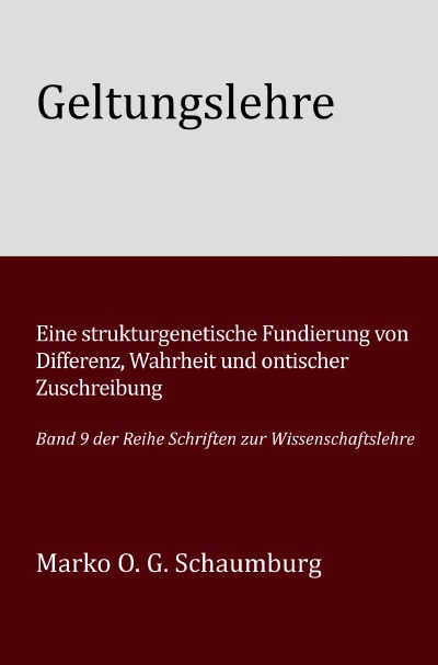'Cover von Geltungslehre'-Cover