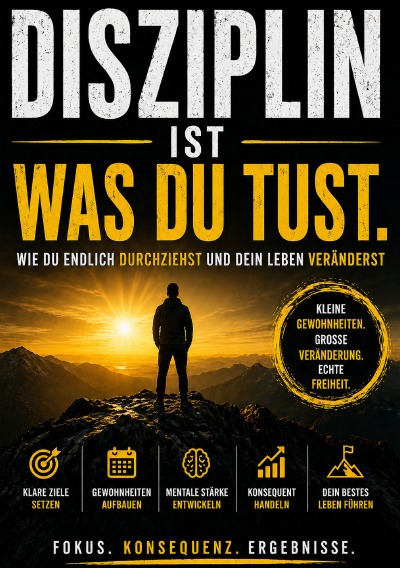 'Cover von Disziplin ist was Du tust'-Cover