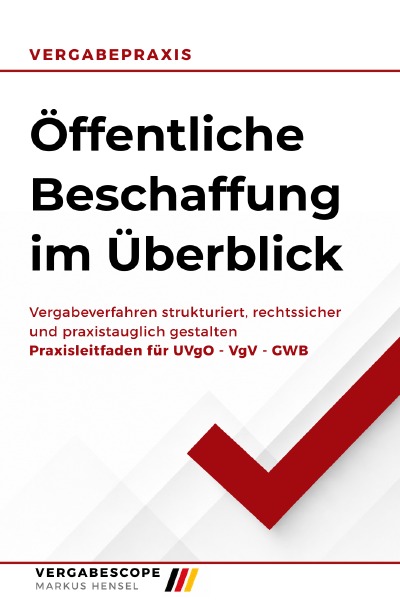 'Cover von Öffentliche Beschaffung im Überblick'-Cover