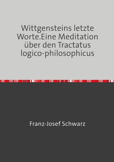'Cover von Wittgensteins letzte Worte'-Cover