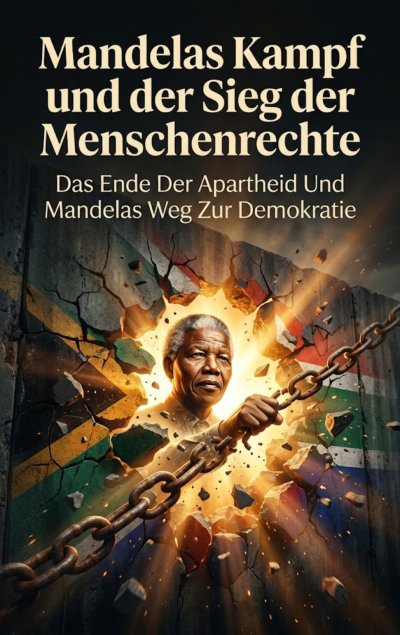 'Cover von Mandelas Kampf und der Sieg der Menschenrechte'-Cover