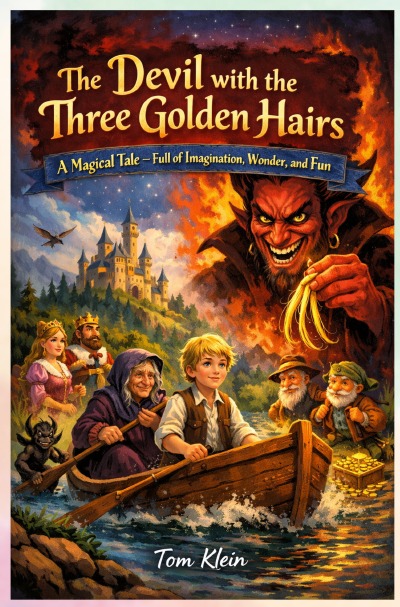 'Cover von The Devil with the Three Golden Hairs'-Cover